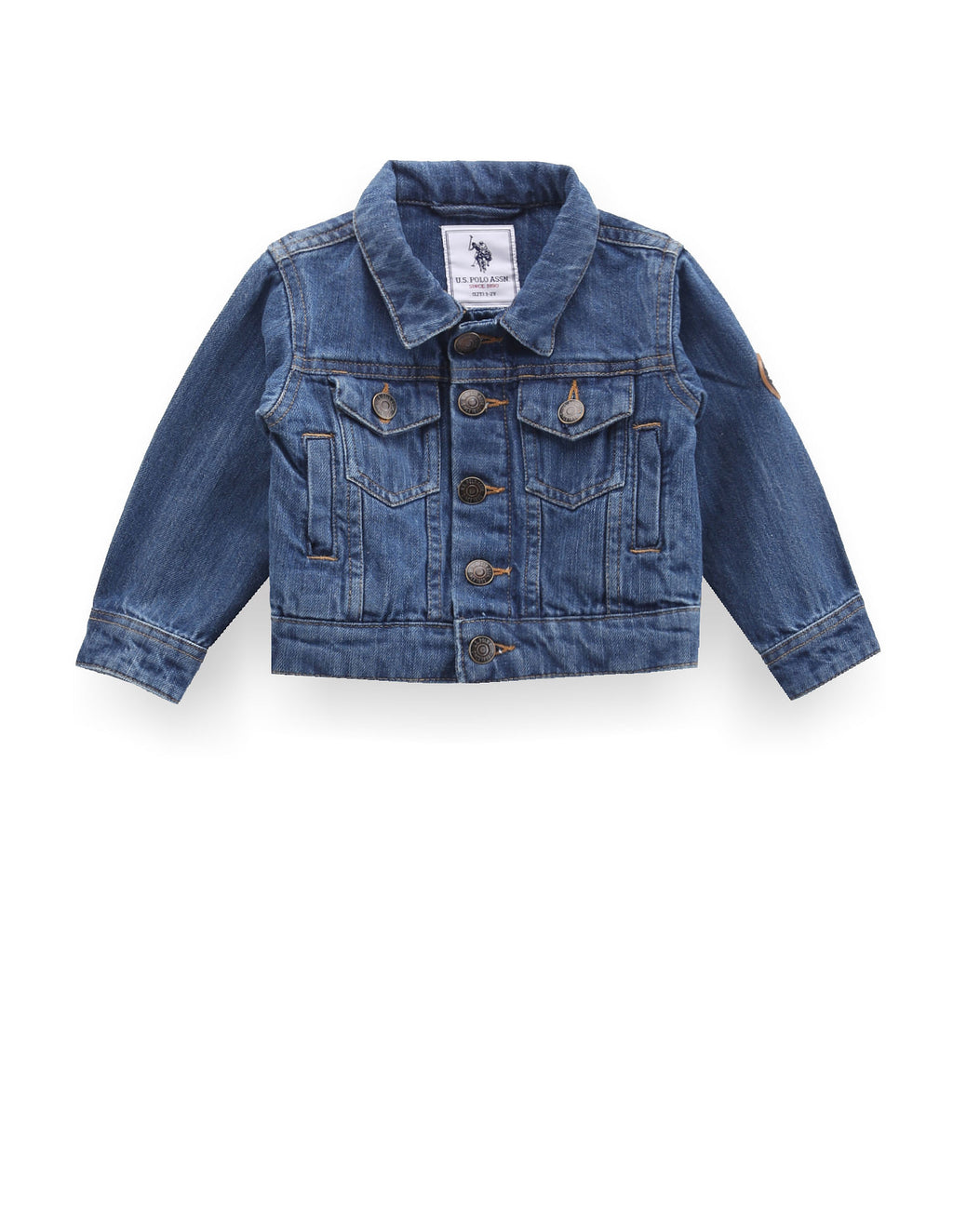 Buy Abolai Baby Boys' Basic Denim Jacket Hoodie Button Down Jeans Jacket  Top, Style2 Blue, 3T at Amazon.in